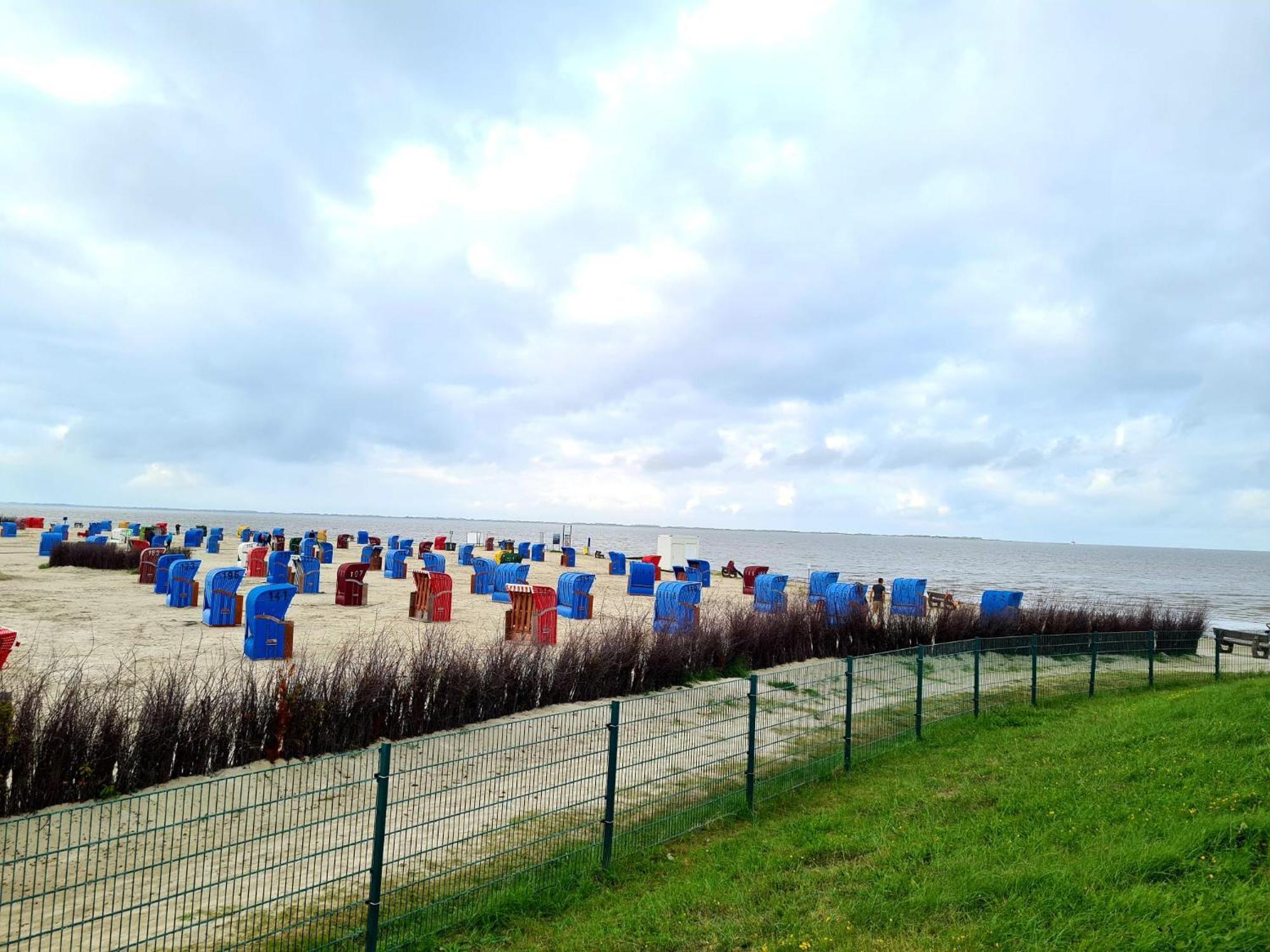 Ferienhaus Nordseeglueck Im Ferienpark Berumbur Exteriör bild
